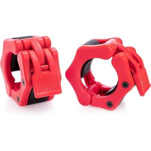 Greententljs Olympic Barbell Clamps Metal Aluminum Quick Release Pair of Locking 2'' Weights Bar Workout Professional Barbells Collars for Weightlifting Fitness (Golden, 2 Inch)