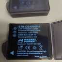 Wasabi Power Battery (2-Pack) and Charger for Leica BP-DC4, C-Lux 1, D-Lux 2, D-Lux 3, D-Lux 4