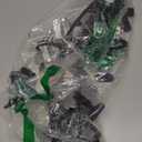 TomCare 2 Pack Tank Top Hanger and 2 Pack Leggings Organizers Space Saving Sport Bras Organizer Metal Yoga Pants Hangers with 20 Clips Hanging Closet Organizers and Storage for Hat Camisoles Shorts (Black)