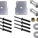 Pair(2) ATV Seat Peg Post Repair Kit #2204383 Compatible With 2008-2016 Polaris Ranger 700 800 XP Outlaw 110 4x4