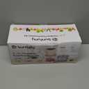 4-in-1 Small Food Processor Cordless Set with 600ml Glass Bowl, 3*240ml Stainless Steel Bowls and 3+4 Blades, USB-C Rechargeable Battery Mini Meat Vegetable Chopper, Electric Kitchen Blender Wireless