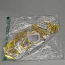 Novabright Eid Al Adha Hanging Decoration Bismillah Islamic Wall Art Arabic Calligraphy Wall Decor Wooden Quran Verse Eid Mubarak Islamic Gift Housewarming Spiritual Gift Muslim Home Decor(Gold)