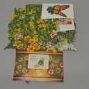 Freshcut Paper Pop Up Cards, Butterflies & Buttercups, 12 Inch Life Sized Forever Flower Bouquet 3D Popup Greeting Card, Birthday Cards, Thank You Card, Blank Notecard & Envelope