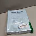 ROARING SPRING Exam Blue Books, 50 School Examination Booklets, 8.5" x 7", 6 Sheets/12 Pages, Wide-Ruled with Margin Student Testbook, Made in USA