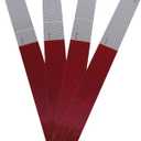 Peterson Manufacturing 465-4K Conspicuity Tape Red/White 11/7 2-Strip Kit 2" (2.0 inches, 18 inches)