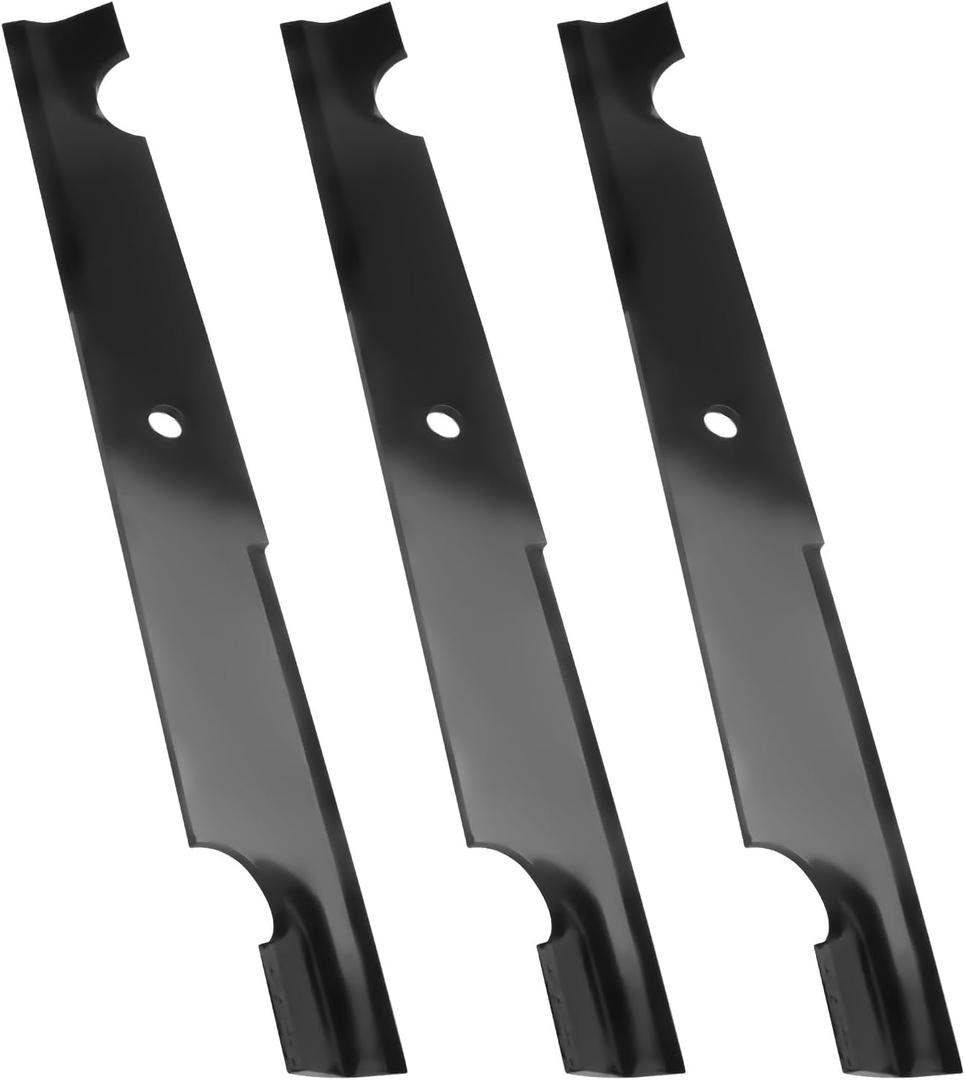 5101755S Lawn Mower Blades Replacement for Bobcat Mower Deck Blades - 61'' - Predator Pro, Procat, XRZ 5020842 5101755 20842S 5020842S 596-347 481712 A48111 481708 91-626 Length 21"- 3 Pac