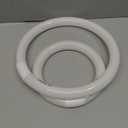 FC8T9 22W and FC12T9 32W Set Daylight, 8 inch T9 22 Watts Circular Light Bulbs, 12 inch 32 Watts Circline Fluorescent Bulb CRI 80, 6500K 3350 Lumen G10q