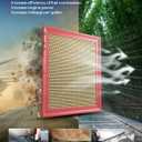 KAX Engine Air Filter, CA12166 Replacement for Traverse 2018-2023, Blazer 2019-2023, Acadia 2017-2023, XT5 2017-2024, XT6 2020-2024, Enclave, Advanced Air Filter Media, Increased Acceleration