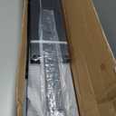 EMODA Queen Bed Frame No Box Spring Needed 18 Inch Heavy Duty Metal Tall Platform Bed Frame Queen Size with Large Storage Space, Easy Assembly, Black