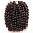 Kenkenten Jamaican Bounce Crochet Hair-4 Packs Deal 8 Inch 22Roots Jumpy Wand Curly Crochet Hair For Black Women(10 Inch 4Pack, #4)