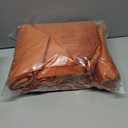 Burnt Orange Velvet Curtains 84 Inch Length for Living Room Darkening 2 Panels Back Tab Pocket Thermal Insulated Fall Long Drapes Western Curtains for Bedroom Mid Century Modern Decor Terracotta Rust