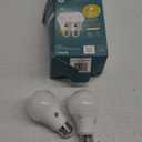 GE LED+ A19 Dusk to Dawn LED Light Bulb, Automatic On/Off Outdoor Security Light, Soft White (2 Pack)