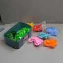 Birthday Toys Gifts for 2 3 4 5 6 Years Old Toddler Girls Boys, 156 PCS Insect Flower Garden Building Educational STEM Learning Pretend Play Gardening Set, Birthday Gifts for Preschool Kids Age 2+