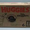 Huggies Size 6 Diapers, Little Snugglers Baby Diapers, Size 6 (35+ lbs), 108 Count (2 Packs of 54)