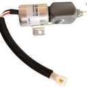 JEENDA Power Stop Solenoid SA-4847-12 1751ES-12E7UC5B1S1 12V for Woodward 1700 Series