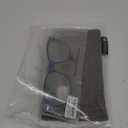 Peepers by PeeperSpecs Bellissima Square Blue Light Blocking Reading Glasses, Navy/Green,  + 2.25