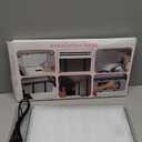 Led Sun Visor Vanity Mirror, Upgraded Large Car Mirrors with Lights, Dimmable Light up Vanity Makeup Mirror for Car,Rechargeable Universal Rear View Visor Mirrors