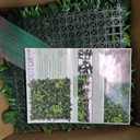 ODTORY Artificial Boxwood Panels: 40" x 40" (11.5 sqft) UV-Anti Fake Grass Ivy Privacy Hedge Greenery Backdrop Fence Wall Screen for Garden Fence Covering Privacy, Outdoor Indoor Home Decor