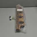 Rustic State Suvla Wall Mounted Wood Stemware Rack Hanging Shelf Glassware Holder Bar Organizer with 8 Wine Glass Storage 17 Inch Long Walnut