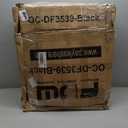 BestOffice Drafting Chair Tall Office Chair with Adjustable Foot Ring and Flip-Up Arms Computer Standing Desk Chair Executive Rolling Swivel Chair for Office & Home (24L*26W*50H, Black)