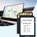 2025 Upgraded Navigation SD Card Map Compatible with 2024+ MX-5, 2025 3/ CX-30, 2025 CX-50 / CX-70 KR9D 66 EZ1, Latest Version Navigation SD Card Map USA/CAN/MX KR9D66EZ1