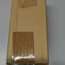 UHEY HOME Glass Refillable Empty Bottle Container with Rust-Proof Plastic Pump Hand Soap Dispenser, 9.3oz Liquid Soap Dispenser for Bathroom and Kitchen (Matte)