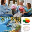 2 x CSZPPQAF Mediterranean Lemon Tree Paint by Numbers for Adults Beginner, Seaside Landscape Paint by Number Kits on Canvas, DIY Oil Painting Watercolor Color by Numbers for Home Wall Decor 12X16inch