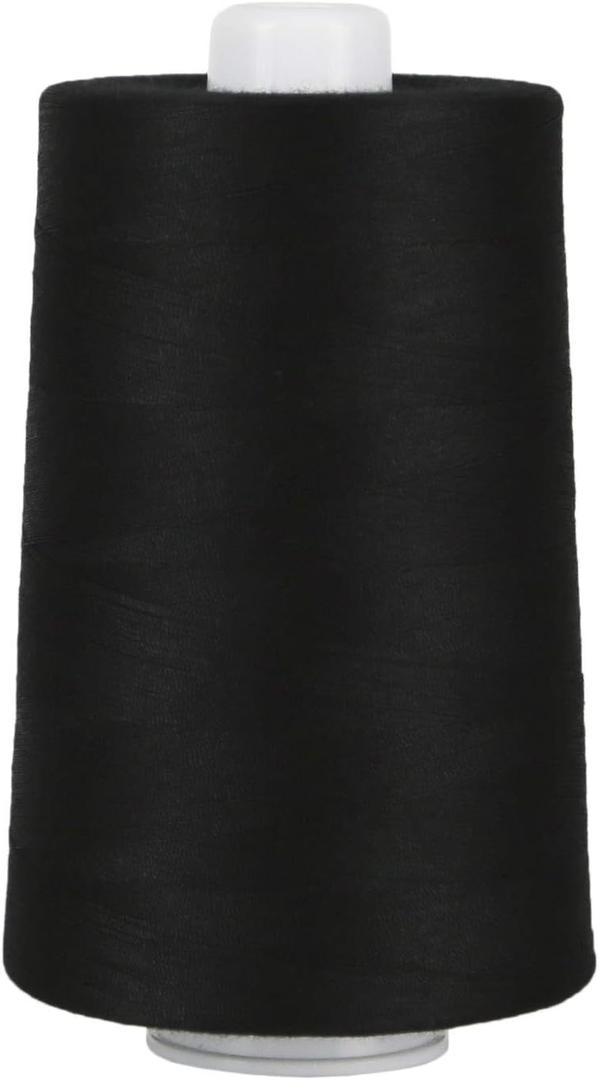 Superior Threads 13402-3026QC Omni 40W Polyester Thread, 6000 yd, Black