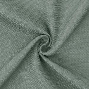 OVZME Sage Green Light Filtering Curtains 14 Inches Length 2 Panels, Semi Sheer Extra Long Window Shades Solid Faux Linen Textured Decor with Rod Pocket, 60Wx14L Inch