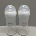 Philips Avent Natural Baby Bottles with Natural Response Nipples (Fast Flow, Flow 4), 11oz, 2-Pack, SCY906/02