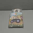 Tudomro 24 Pcs Tractor Party Gift Treat Bags Green Farm Party Goodie Bags with Handles for Farm Green Tractor Birthday Supplies Decorations Favors