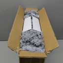 Bedfolks Waterproof Crate Bed, Plush Dog Kennel Pad with Removable Washable Cover, Faux Fur, Fluffy, 41"x27", Dark Grey