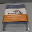 Farberware Nonstick Bakeware Baking Pan With Lid / Nonstick Cake Pan With Lid, Rectangle - 9 Inch x 13 Inch, Gray