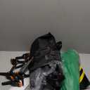 Green Screen Backdrop with Stand, 8x5.3ft Portable Greenscreen Background with Stand, T-Shape Green Screen Stand kit with 6 Spring Clamps, Sandbag, Carry Bag for Zoom, Video