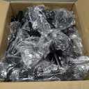 ELYKEN Christmas Ornament Display Stand Tree, 240 Hanger Hooks for Baubles and Holiday Decorations, 6 FT Iron Freestanding Rack with Stable Base, Easy Assembly, Black