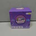 Mgaolo Upgraded Mini Karaoke Machine Toy for Kids, Portable Bluetooth Speaker with 2 Wireless Mics, Emoji & Colorful LED Lights, Home Travel & Party Play Gifts for Boys Girls (Purple)