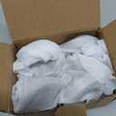 Suction Cup Hooks for Shower/Bathroom Heavy Duty Removable for Towels, Robes, Loofah - No Drill Stainless Steel Hooks for Glass, Mirror, Tile, Kitchen (4-Pack) Brushed Nickel