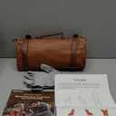Wood Carving Kit, 20Pcs Wood Carving Tools with Leather Storage Bag, Whittling Kit with 3Pcs Chisels & 8Pcs Whittling Knives & 5 Detail Knives for Beginners and Enthusiasts