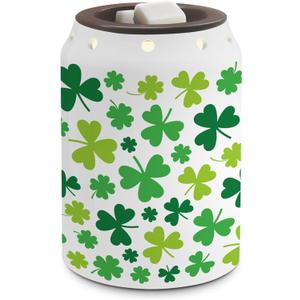 Hexagram St Patricks Day Shamrock Decorations, St Patricks Day Decor, St Patricks Day Wax Warmer, St Patricks Shamrock Decorations for Table, St. Patrick's Day Wax Melt Warmer
