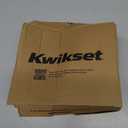 Kwikset Tustin Interior Passage Door Handle, Lever For Closet and Hallway Doors, Reversible Non-Locking Handle Lever, Satin Nickel, with Microban Protection