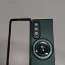 Compatible with Samsung Galaxy Z Fold 4,Magnetic Stand Ring Holder Shockproof Slim Cell Cover Protective,Phone Cover Case for Samsung Galaxy Z Fold 4 5G (Green)