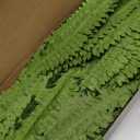 FOREST PRINCE 35" Fake Ferns, 4 Large Artificial Bonston Ferns Bushes Plants with 39 Fronds for Outdoors Garden Patio Porch Entrance Low Maintain Home Decor