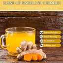 Premium Turmeric Ginger Cinnamon Tea Bags Organic, Turmeric Ginger Herbal Tea, 150 TeaBags, 100% Natural, Hand-made Blend, No Sugar, No Caffeine, No Gluten, Vegan (EXP 10/19/26)
