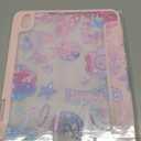 Tuiklol Case for iPad 11 inch (A16 Chip) 2025 Gen 11th / iPad 10.9 inch 2022 10th Gen, Buit in Pencil Holder with Shockproof Cover Clear Transparent Back Shell Auto Wake/Sleep, Fun Emotions Pink