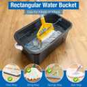 3 Gallon Mop Cleaning Water Bucket with Handle, 1 Pack