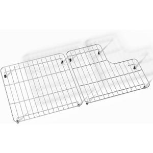 29.12" x 14.7" Sink Rack for Bottom of Sink for Kohler K-6639-ST Whitehaven and 6488 Farmhouse Sink Protectors Compatible, 304 Stainless Steel kohler Farmhouse Sink Protectors