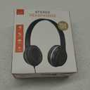 GPX IAH57B Wired Headphones Padded 3-d Accs Swivel Earcups/adjustable Headband