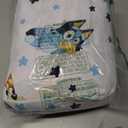 Jay Franco Bluey & Bingo Toddler Comforter Set - 4 Piece Bed Set Includes Sheet Set & Pillow Covers - Super Soft Clouds & Stars Kids Bedding