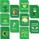 Dinifee 200 Pcs Mini Mental Health Notepads Small Memo Pad Notepads Bulk Mental Health Awareness Green Ribbon Pocket Notebooks, 10 Styles