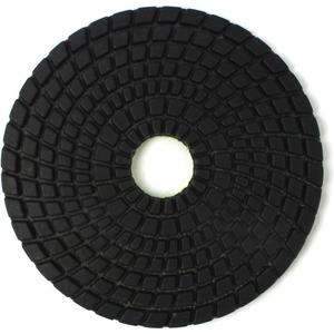 4-Inch Flexible Metal Diamond Polishing Pads Grit 50 for Marble Granite Grinding Sanding